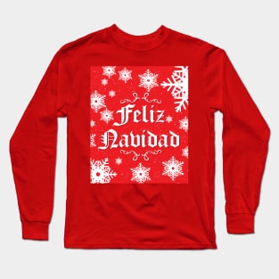 Feliz Navidad - Red Team Long Sleeve T-Shirt